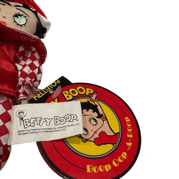 Betty Boop  2004 Jester Clown Rag Doll - Picture 7 of 11
